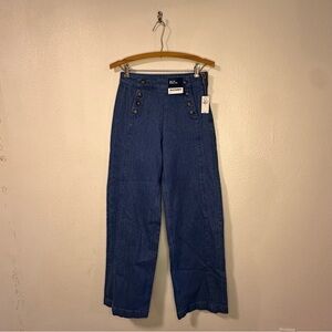 Old Navy Sky-Hi Wide Leg Mariner Jeans